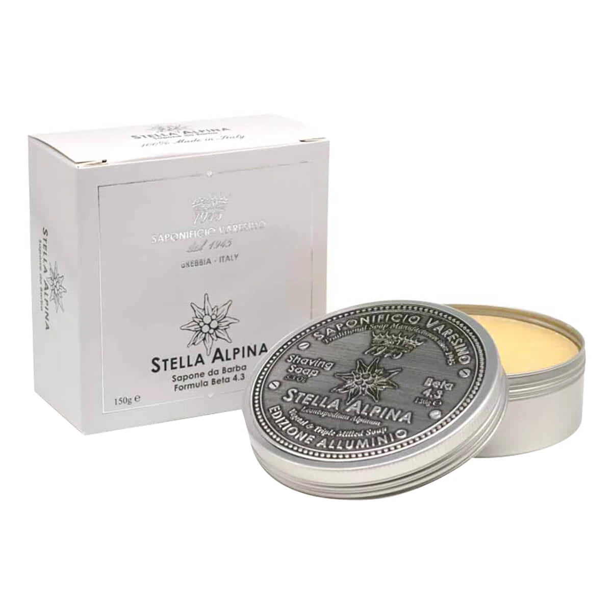 Saponificio Varesino Barbersæbe  Stella Alpina  150