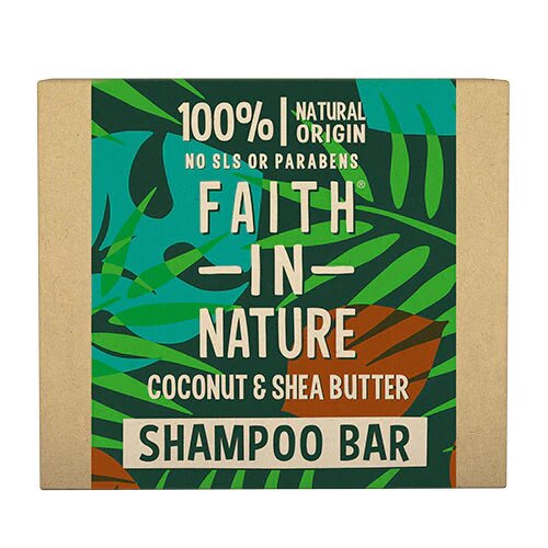 Shampoobar Kokos   Sheasmør 85 Gram