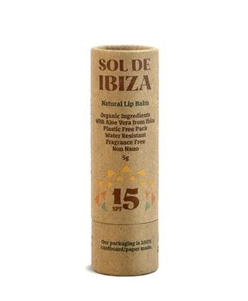 Sol De Ibiza Plastic Free Lip Balm Spf15