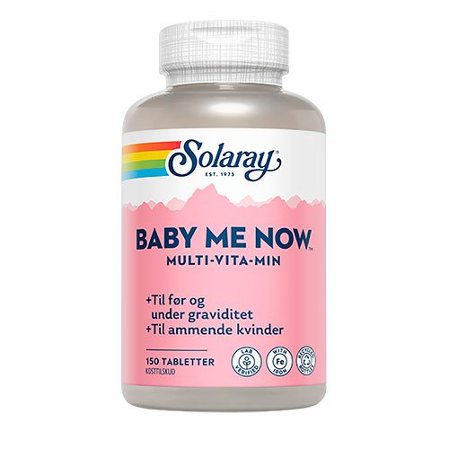 Solaray Baby Me Now Multivitamin 150 Tab