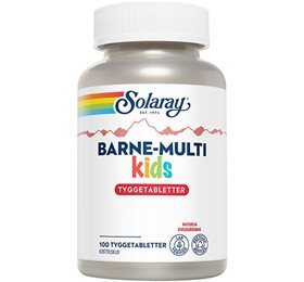 Solaray Barne-multi Kids Tyggetabletter  100tab