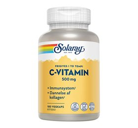 Solaray  -vitamin 500 Mg 180 Kapsler