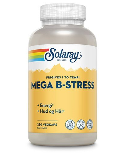 Solaray Mega  -stress 250 Kapsler