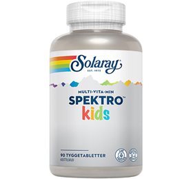 Solaray Spektro Kids Tyggetablet    Bærsmag  90tab