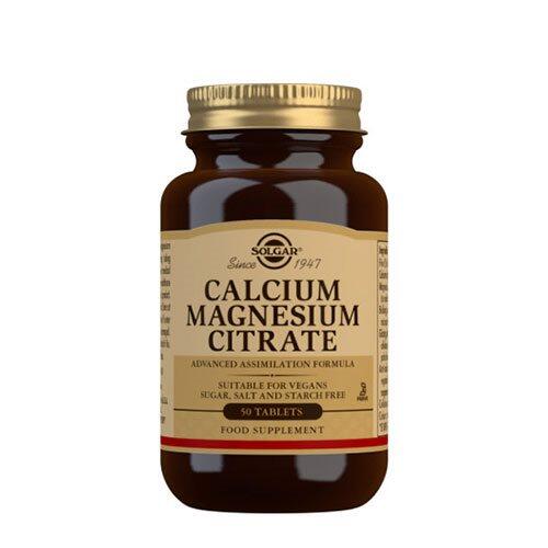 Solgar Calcium Magnesium Citrate  50tab
