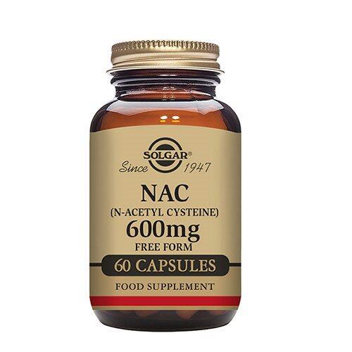 Solgar Nac   -acetyl Cysteine  600 Mg  60kap