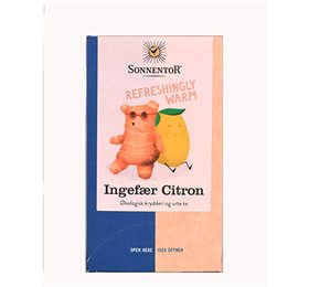 Sonnentor Ingefær Citron Te 18 Br