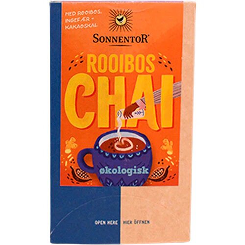 Sonnentor Rooibos Chai økologisk 18 Breve