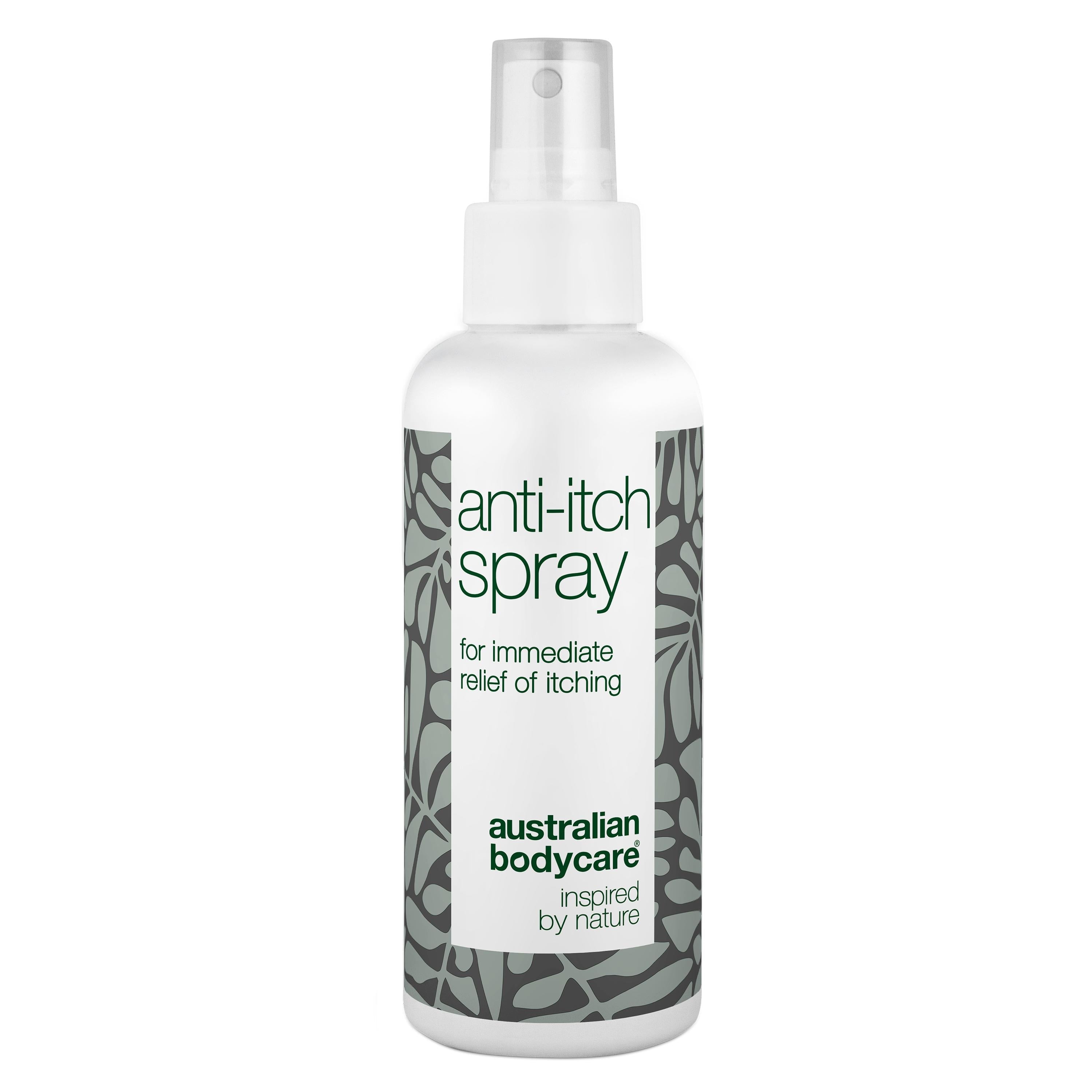 Spray Til Pleje Ved Kløende Og Irriteret Hud På Kroppen  Ryggen   Benene    Beroligende Og Lindrende Til Irriteret Hud   Stk
