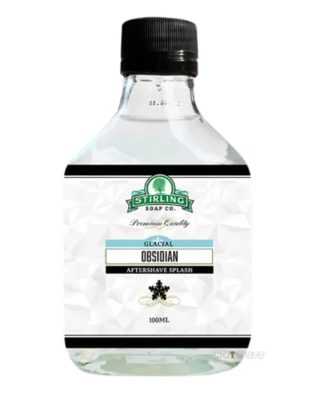 Stirling Soap Company Aftershave Splash  Glacial Obsidian  100 Ml