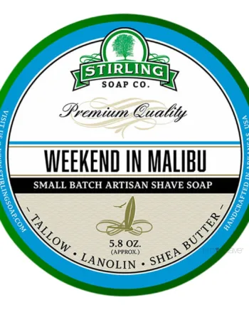 Stirling Soap Company Barbersæbe  Weekend In Malibu  170 Ml