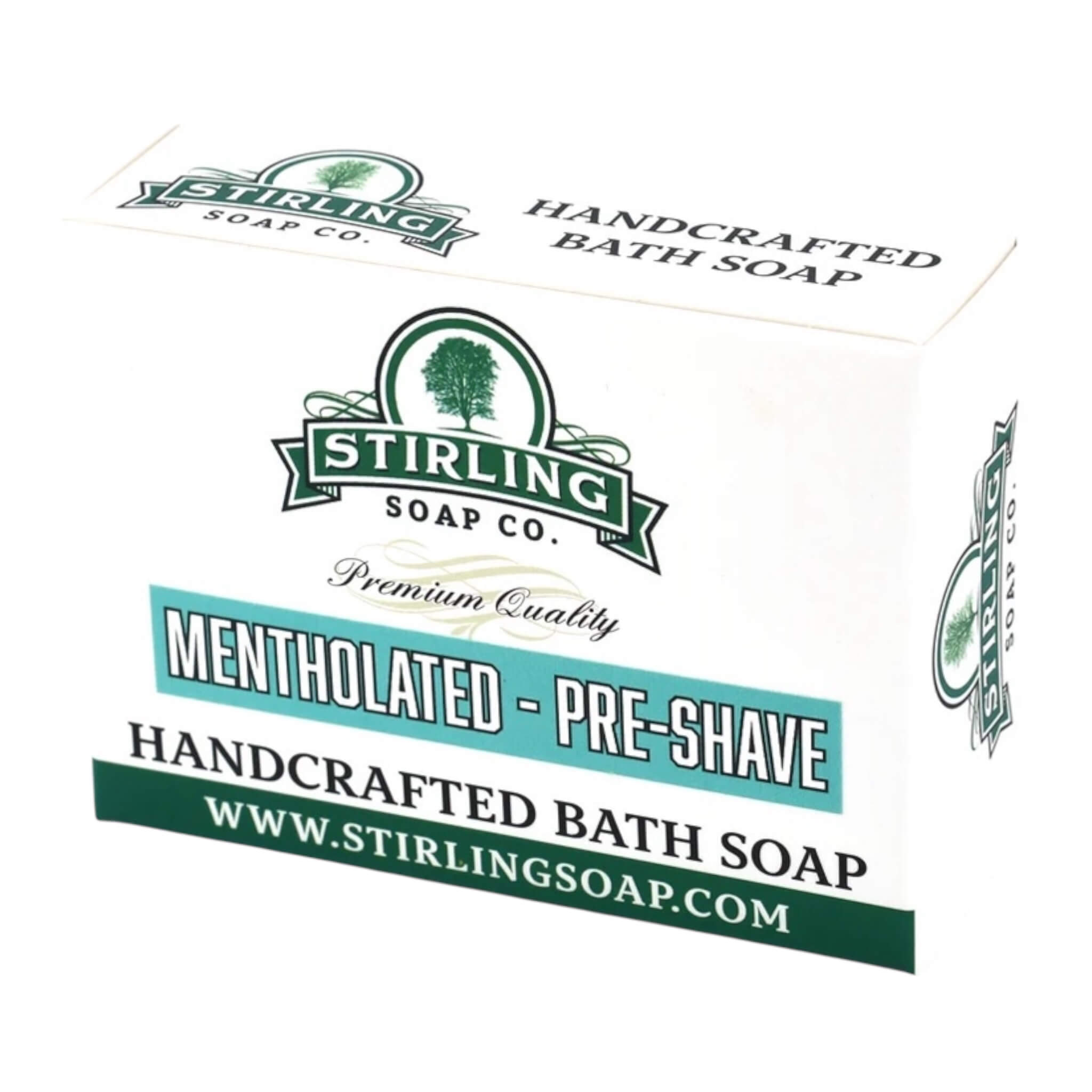 Stirling Soap Company Preshave Bar  Mentholated  155