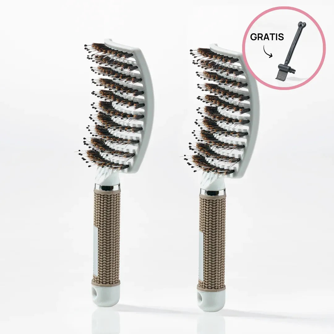 Stk Curved Paddle Brush Gratis Gave Stk Hvid Spar 12 Gratis Cleaning Brush
