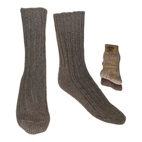 Strømper Brun   Beige Str  39 42  -pak