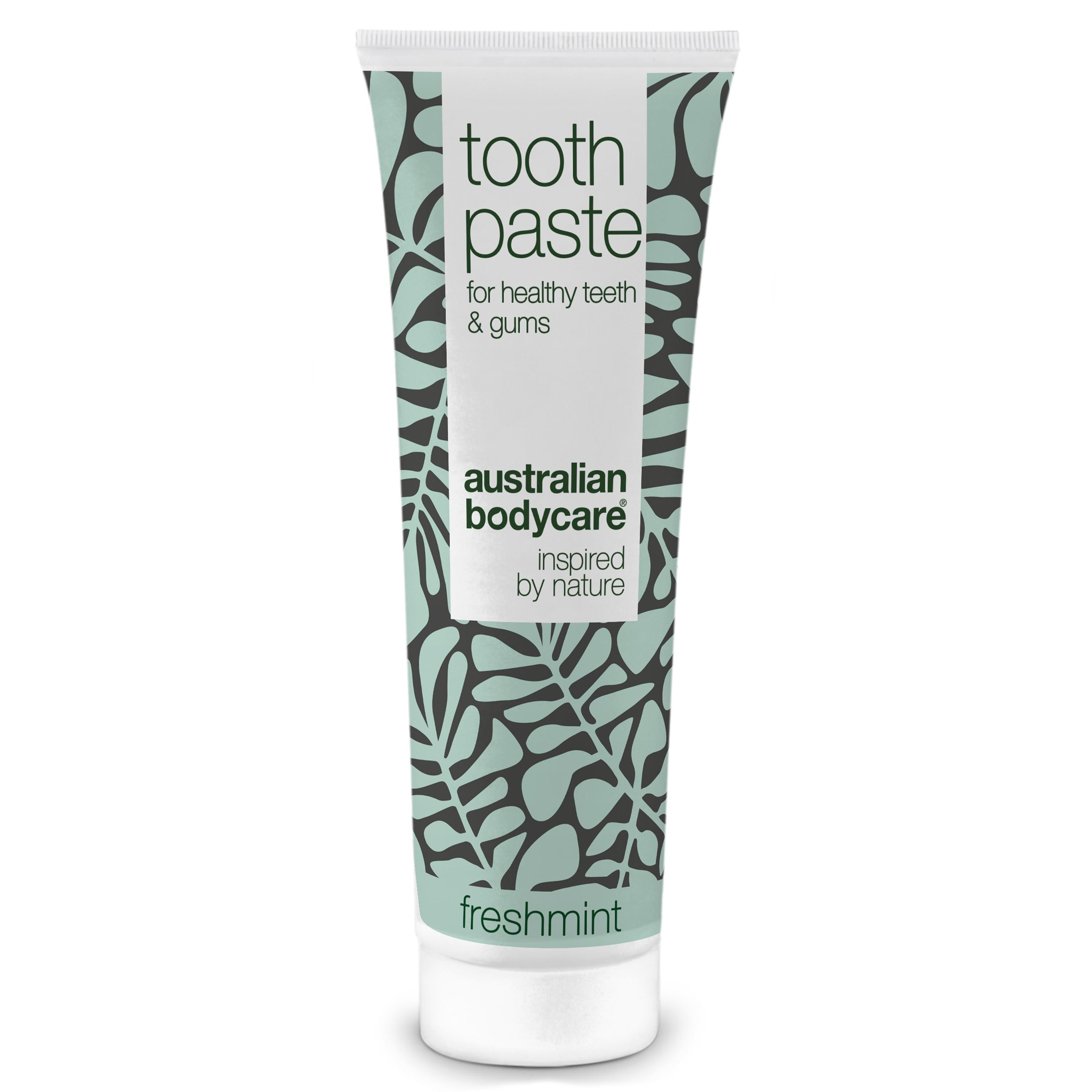 Tea Tree Oil Tandpasta Med Fluor    Til God Mundhygiejne Og Pleje Ved Paradentose Og Mundsvamp Coconut   Zinc