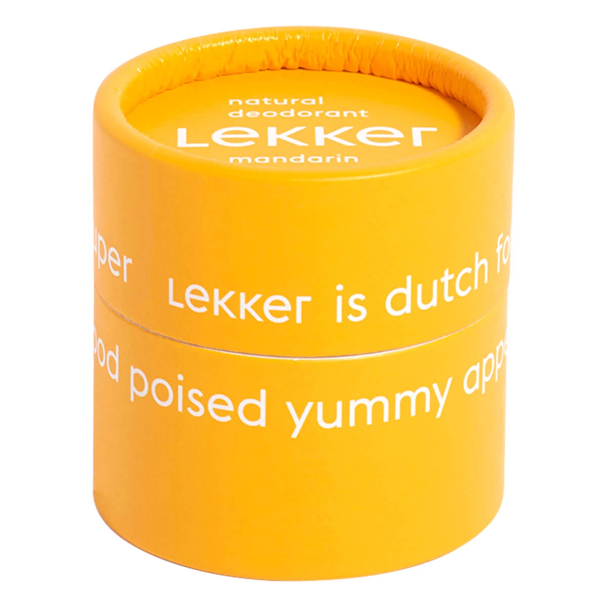 The Lekker Company Deodorant Creme  Have Fun Mandarin   Lemon  30