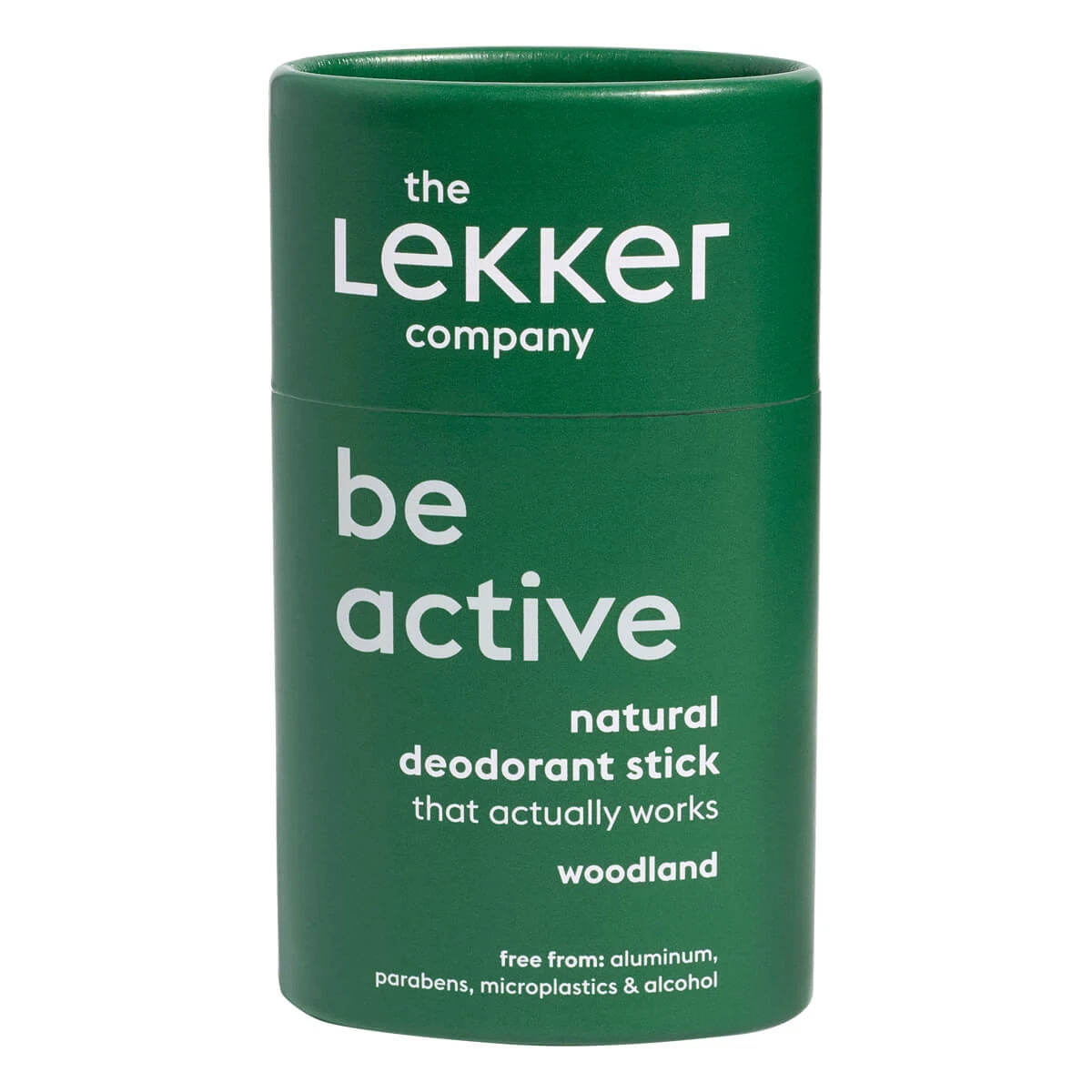 The Lekker Company Deodorant Stick  Be Active Woodland  40