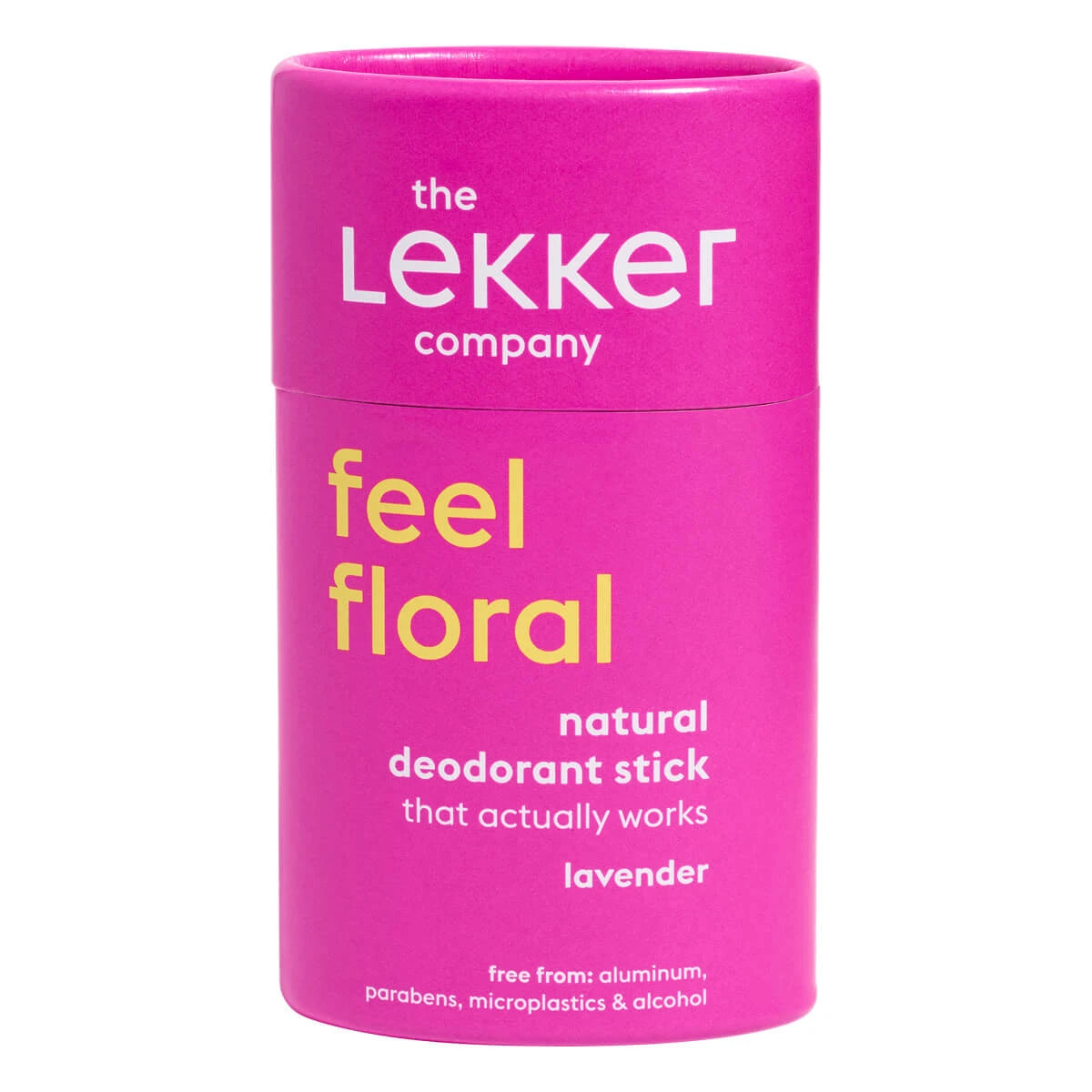 The Lekker Company Deodorant Stick  Feel Floral Lavender  40