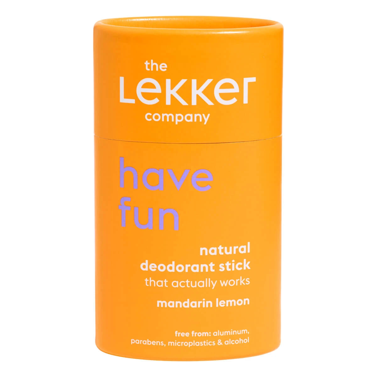 The Lekker Company Deodorant Stick  Have Fun Mandarin   Lemon  40