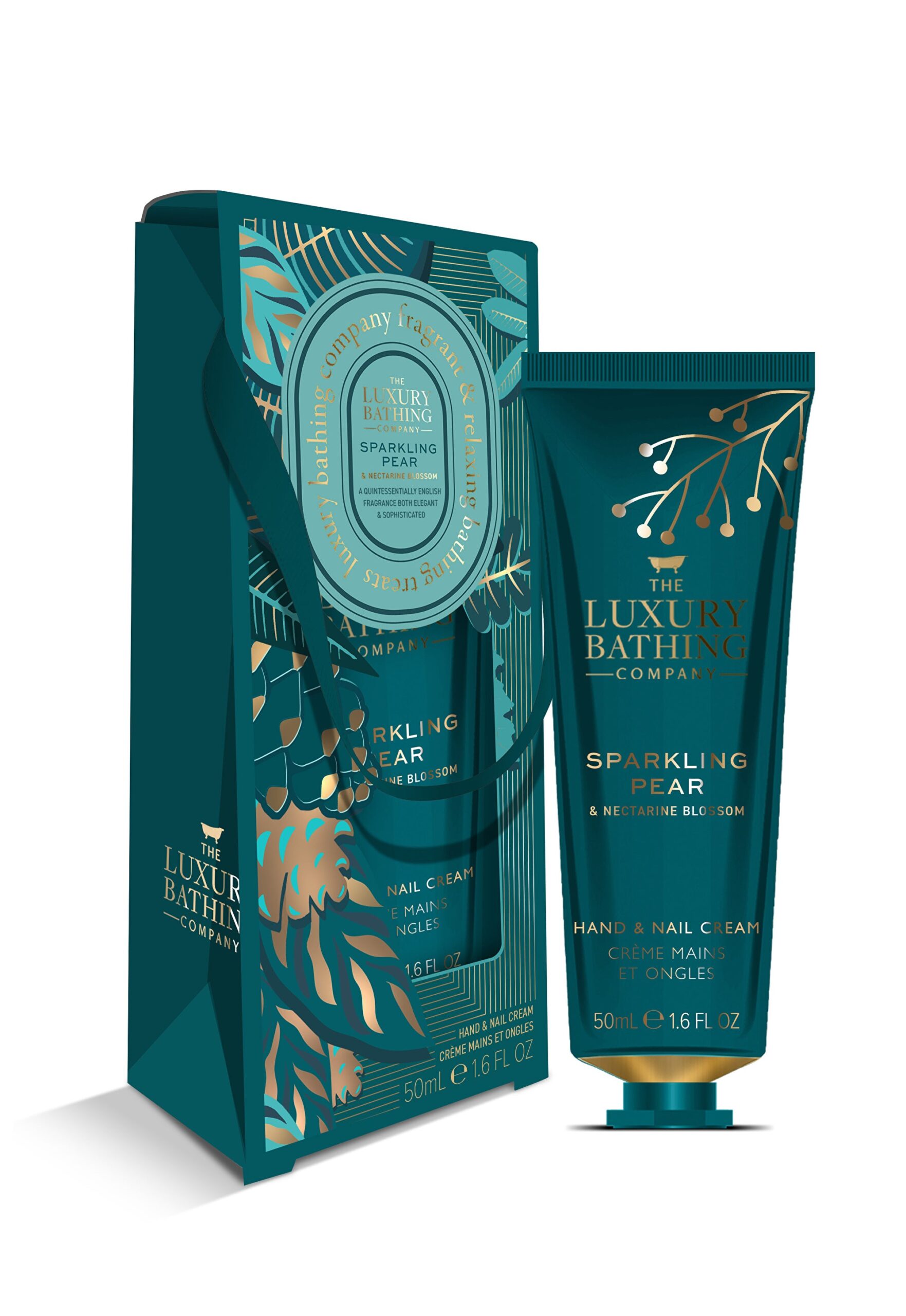The Luxury Bathing Company Sparkling Pear Hand Nail Cream 50ml