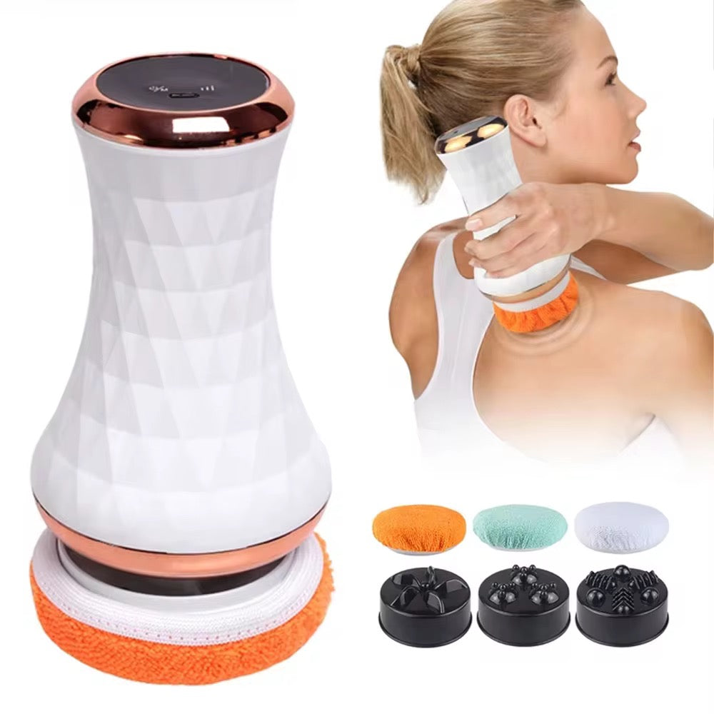 Trådløs Bodysculpt En Cellulite Remover Og Massageapparat Inkl Ekstra Pads