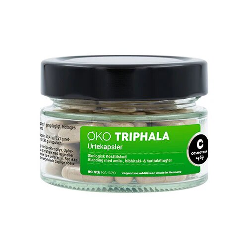 Triphala øko  80 Kapsler