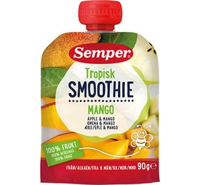 Tropisk Frugtsmoothie Med Mango æble Fra Mdr 90g