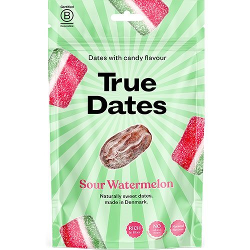 True Dates Sour Watermelon 100 Gram