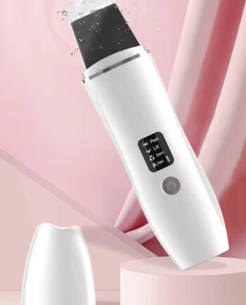 Ultrasonic Ems Skin Scrubber  Dybderens  Løft Og Glød   ét Apparat
