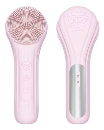 Ultrasonic Silicone Face Brush  Dybderens  Massage Og Glød   ét