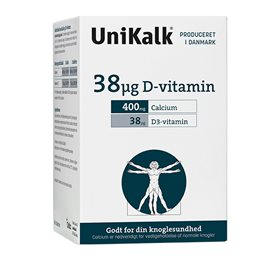 Unikalk Cal-mag-citrat 140 Tab  Bedst Før 01 2026