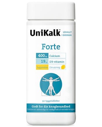 Unikalk Forte Tyggetablet    Citrussmag 90 Tab - Datovare