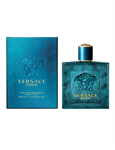 Versace Eros Pour Homme Perfumed Deodorant 100 Ml