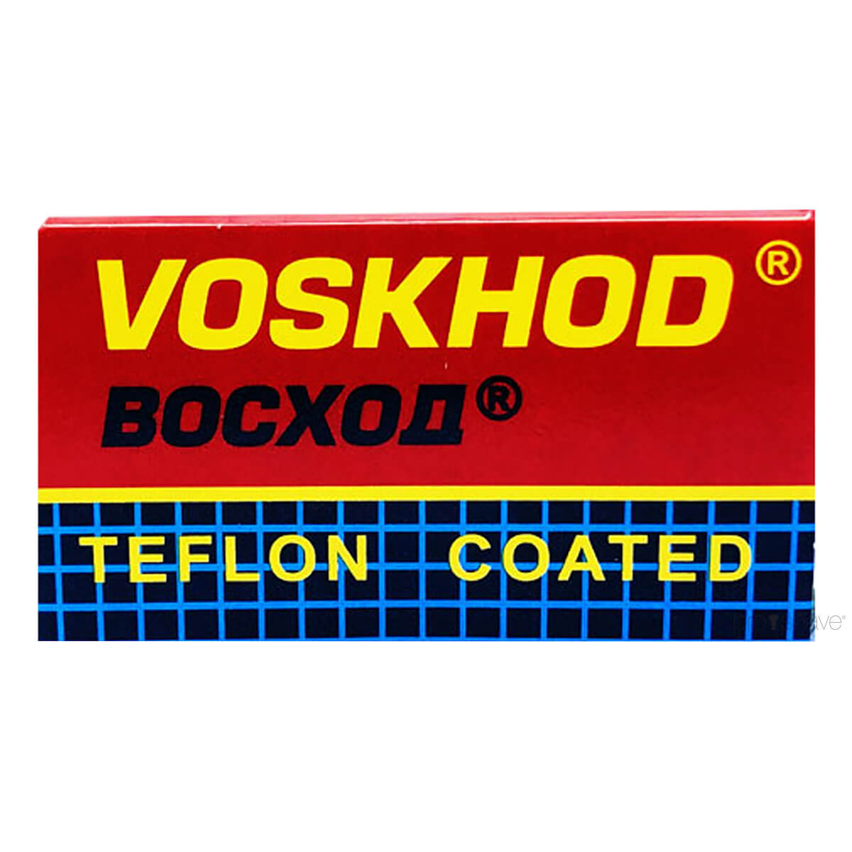 Voskhod Teflon Coated De-barberblade  2x5 Stk   10 Stk