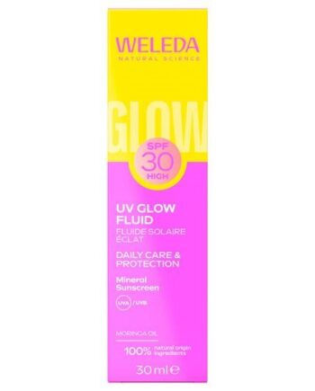 Weleda Uv Glow Fluid Daily Care   Protection Spf 30 30 Ml