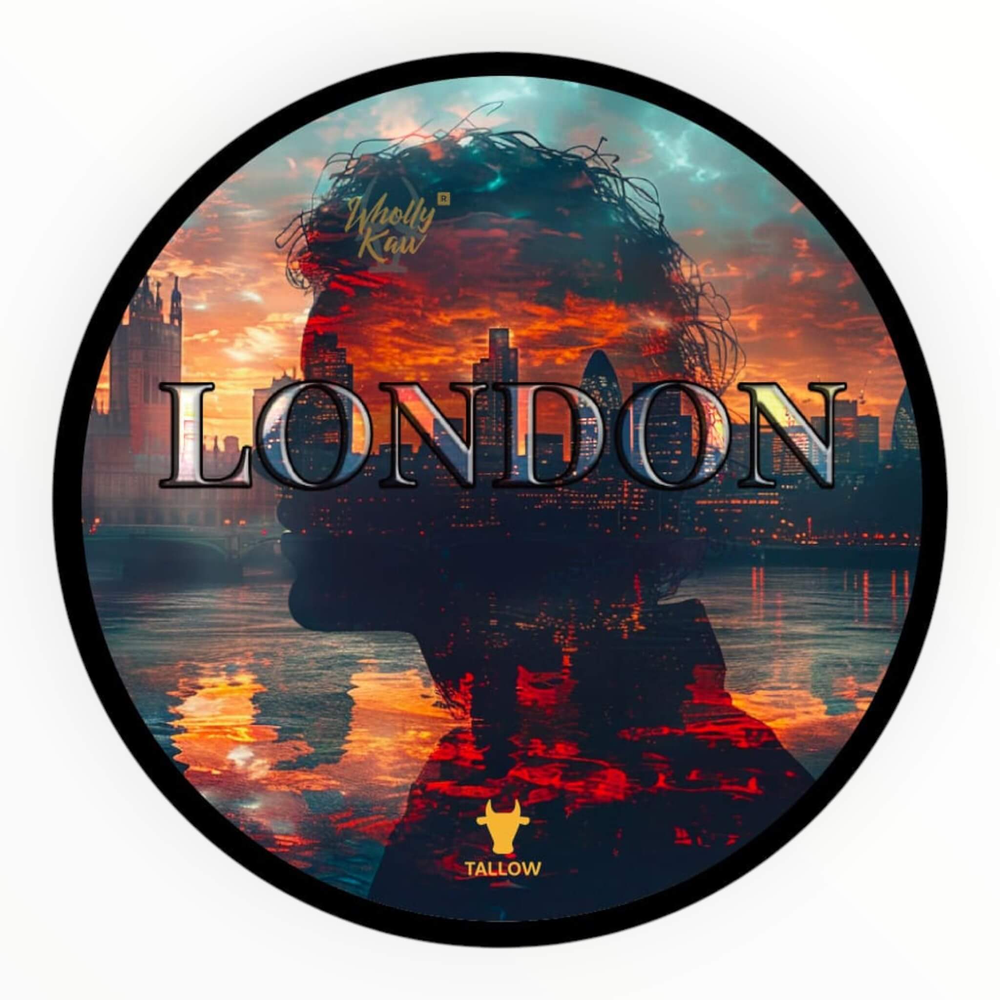 Wholly Kaw Barbersæbe  Creme Fraiche  London  165