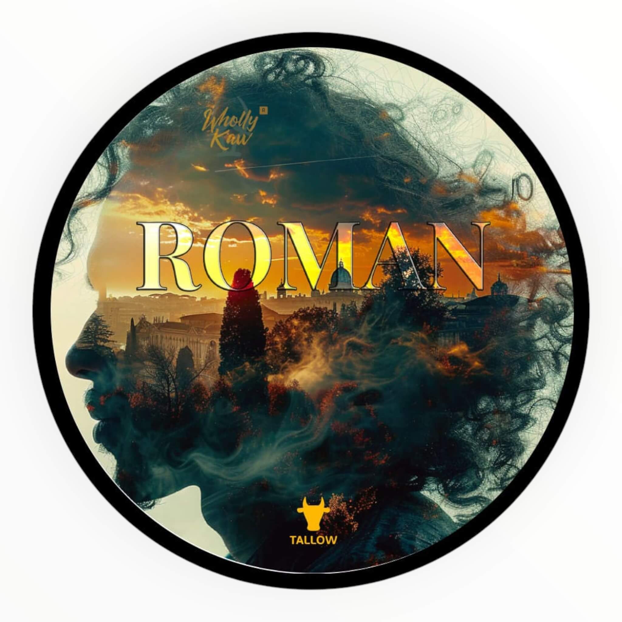 Wholly Kaw Barbersæbe  Creme Fraiche  Roman  165
