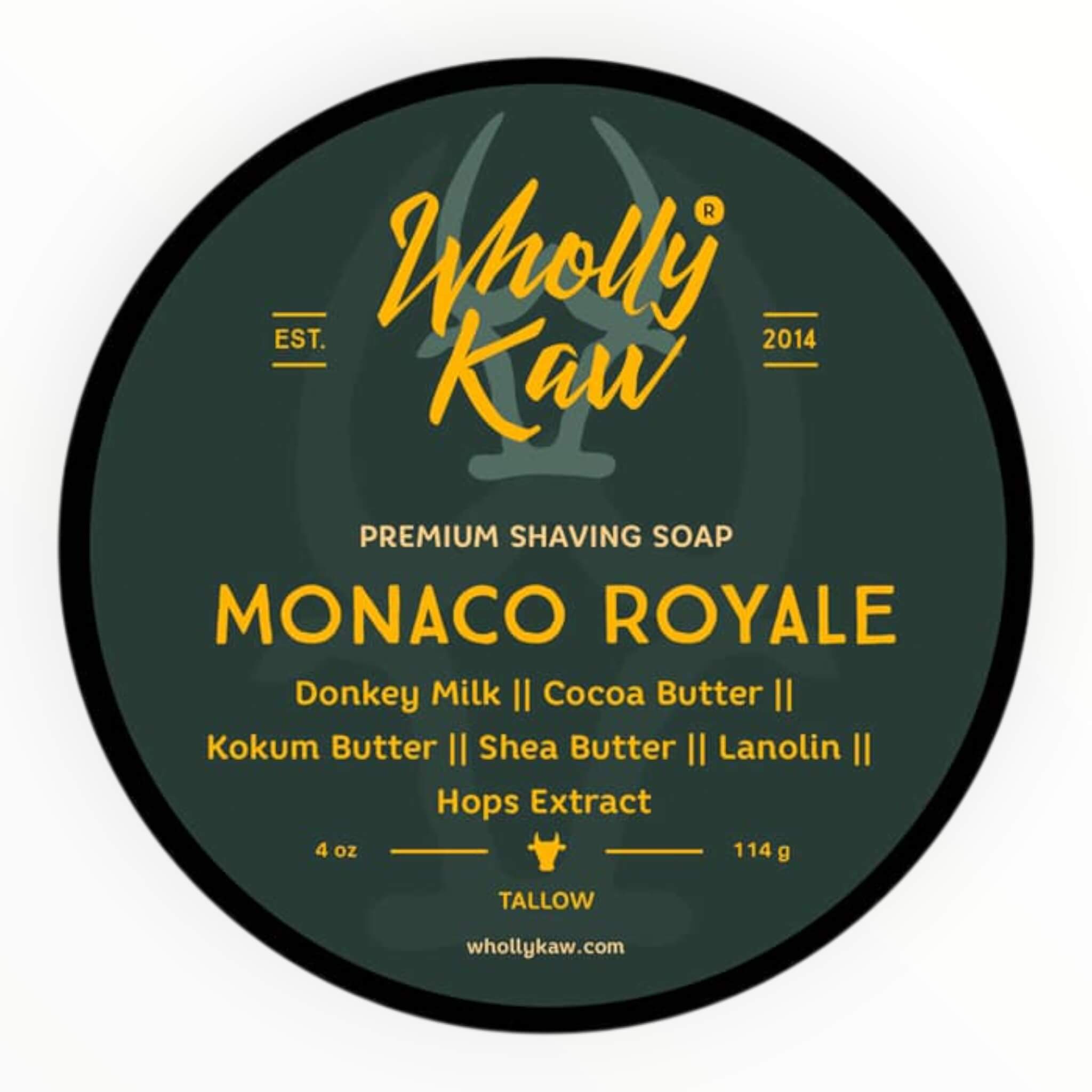 Wholly Kaw Barbersæbe  Monaco Royale  114