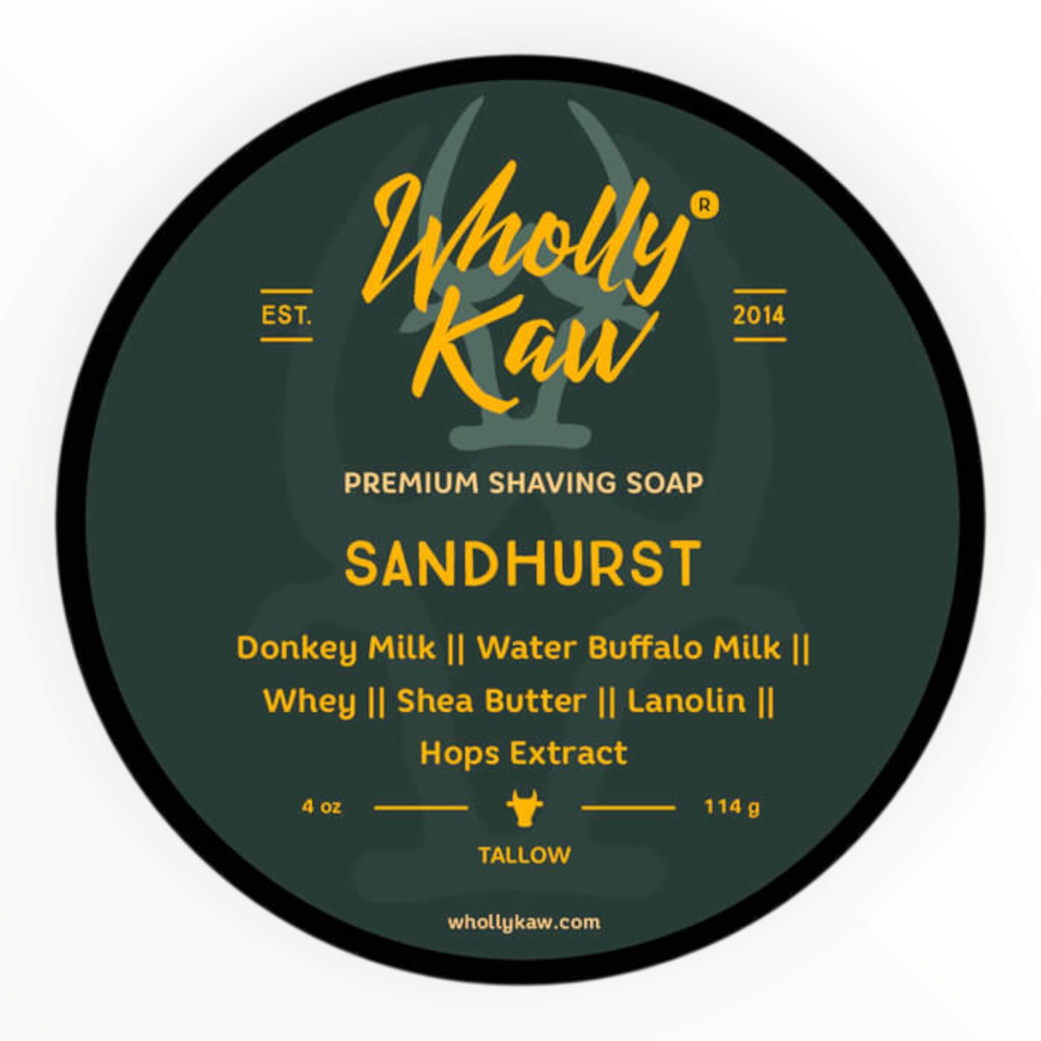 Wholly Kaw Barbersæbe  Sandhurst  114