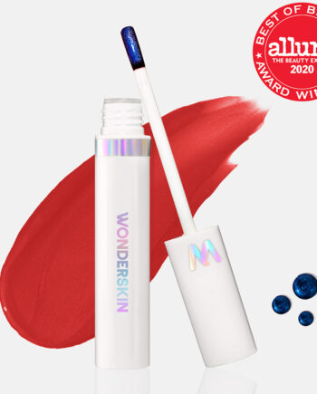 Wonderskin Wonder Blading Lip Stain Masque   Quot Hayley Quot   Rich Neutral Red  4ml