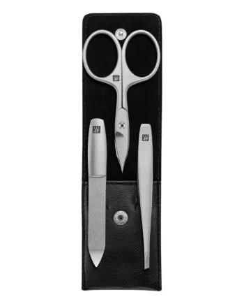Zwilling Manicuresæt    Dele  Klik-luk Etui  Sort Læder