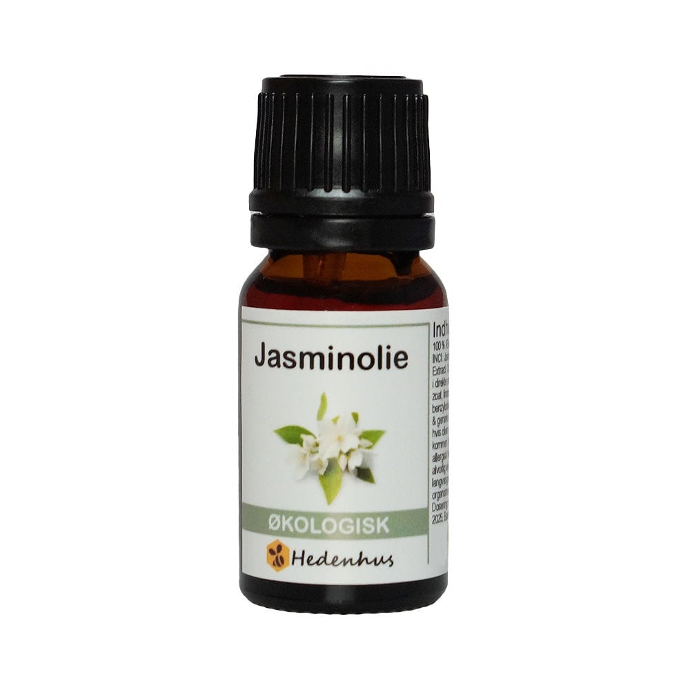 æterisk Jasminolie økologisk   Ml Sød Intens Blomsterduft  Velegnet Til Hudpleje  Aromaterapi  Massage Hedenhus