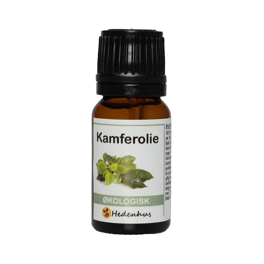 æterisk Kamferolie økologisk 10 Ml Kølende  Egnet Til Hudpleje Og Massage Hedenhus
