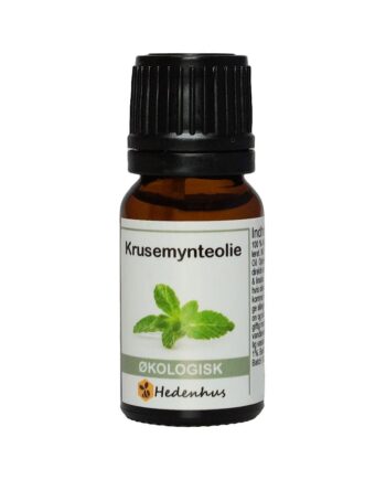 æterisk Krusemynteolie økologisk 10 Ml Spearmint  Til Hudpleje Og Aromaterapi Hedenhus Vanddampdestilleret