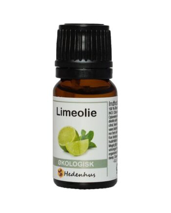 æterisk Limeolie økologisk 10 Ml Koldpresset Citrus Duft Hedenhus Til Hudpleje  Parfume  Aromaterapi