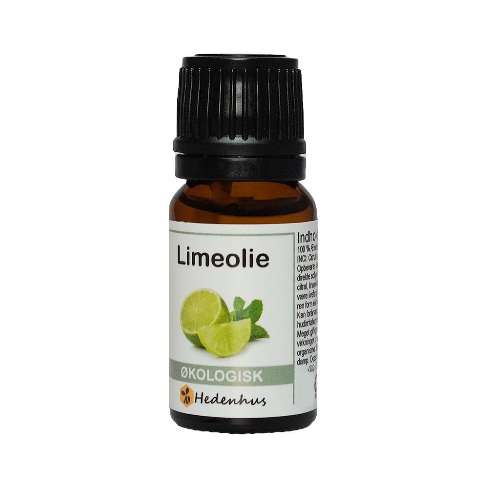 æterisk Limeolie økologisk 10 Ml Koldpresset Citrus Duft Hedenhus Til Hudpleje Parfume Aromaterapi