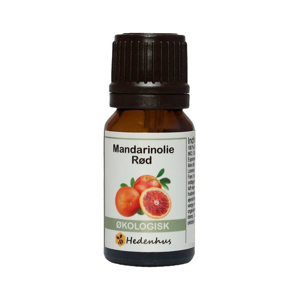 æterisk Olie Rød Mandarin økologisk   Ml Koldpresset  Intens Aroma  Til Kosmetik Og Aromaterapi Hedenhus