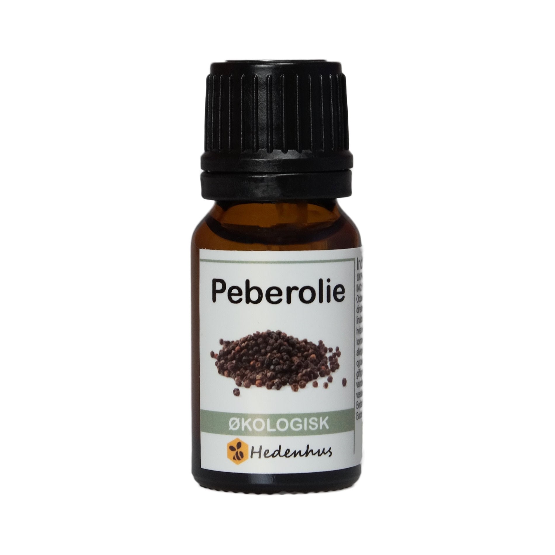 æterisk Peberolie økologisk  10 Ml  Varmende Og Krydret Duft Hedenhus Til Massage  Aromaterapi  Hudpleje